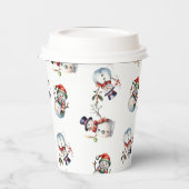 Kerstmis Papieren Bekers (Links)