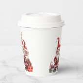 Kerstmis Papieren Bekers (Links)