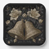 Kerstmis Papieren Bordje (Voorkant)