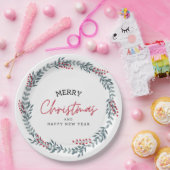 Kerstmis Papieren Bordje (Feest)