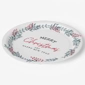 Kerstmis Papieren Bordje (Gekanteld)