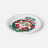 Kerstmis Papieren Bordje (Gekanteld)