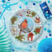 Kerstmis Papieren Bordje (Feest)