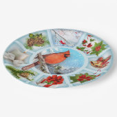 Kerstmis Papieren Bordje (Gekanteld)