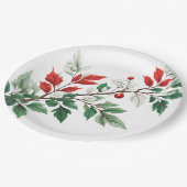 Kerstmis Papieren Bordje (Gekanteld)