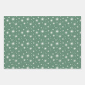 Kerstmis-pastelengelen-inpakpapier uit het midden  inpakpapier vel (Voorkant 2)