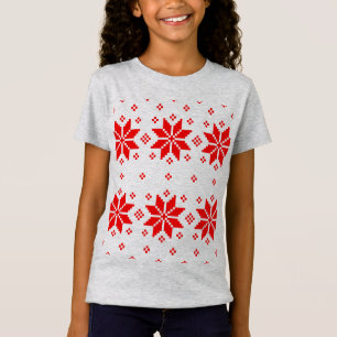 Kerstmis patroon 5 t-shirt
