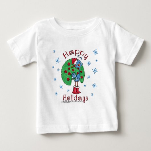 Kerstmis Peacock (Voorkant)