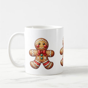 Kerstmis peperkoek mannen koffiemok