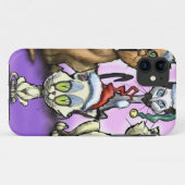 Kerstmis-Petten Case-Mate iPhone Case (Achterkant (horizontaal))