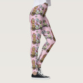 Kerstmis-Petten Leggings (Rechts)
