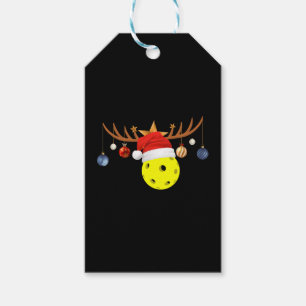 Kerstmis Pickleball 0 Cadeaulabel