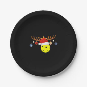 Kerstmis Pickleball 0 Papieren Bordje