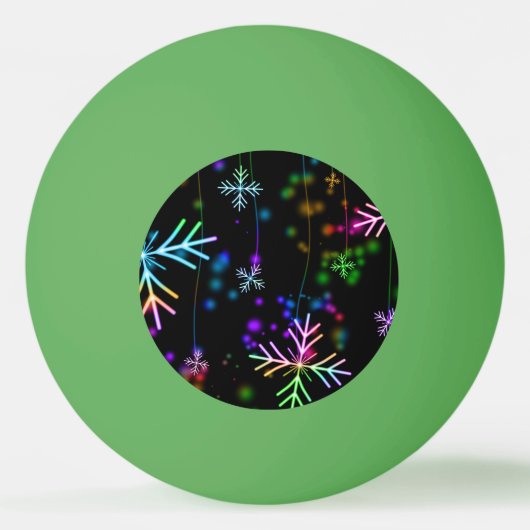 Kerstmis Pingpongballen (Voorkant)