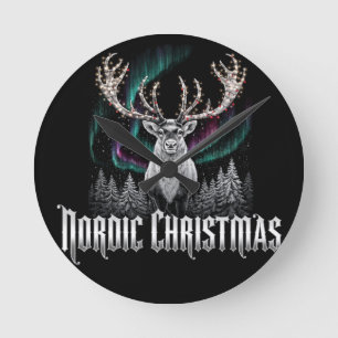 Kerstmis Pinguïn Fun T-Shirt voor de Feestdagen Ronde Klok