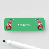 Kerstmis Pixie Zeemeermin Thunder_Cove Naamplaatje (In situ)