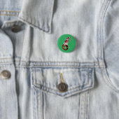 Kerstmis Pixie Zeemeermin Thunder_Cove Ronde Button 3,2 Cm (In situ)