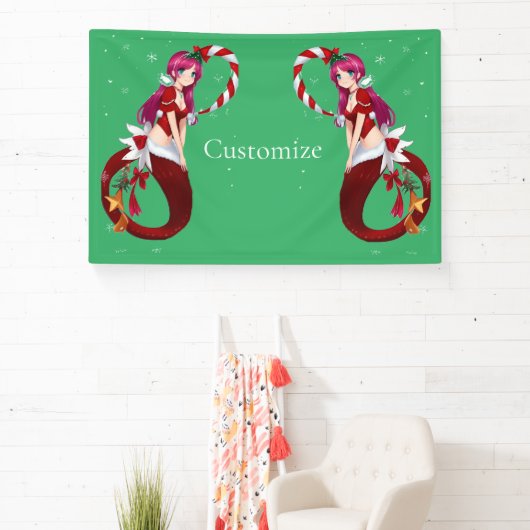 Kerstmis Pixie Zeemeermin Thunder_Cove Spandoek (Insitu)