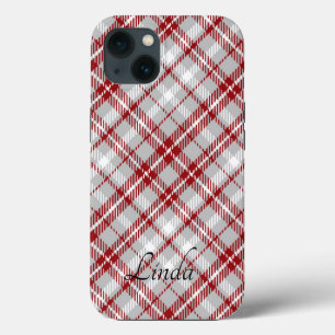 Kerstmis Plaid iPhone 13 Hoesje