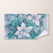 Kerstmis Poinsettias Bad Handdoek (Handdoek)