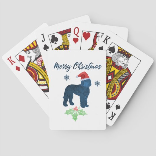 Kerstmis Pokerkaarten (Achterkant)
