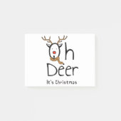 Kerstmis Post-it® Notes (Voorkant)