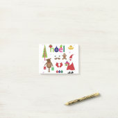 Kerstmis Post-it® Notes (Op bureau)