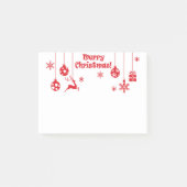 Kerstmis Post-it® Notes (Voorkant)
