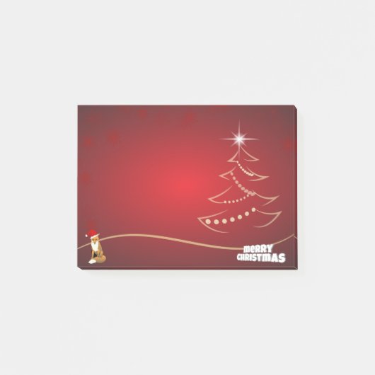 Kerstmis Post-it® Notes (Voorkant)