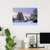 Kerstmis Poster (Thuiskantoor)