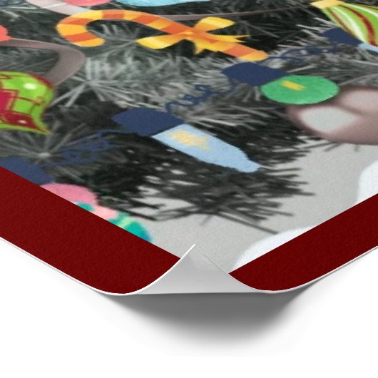 Kerstmis Poster (Hoek)