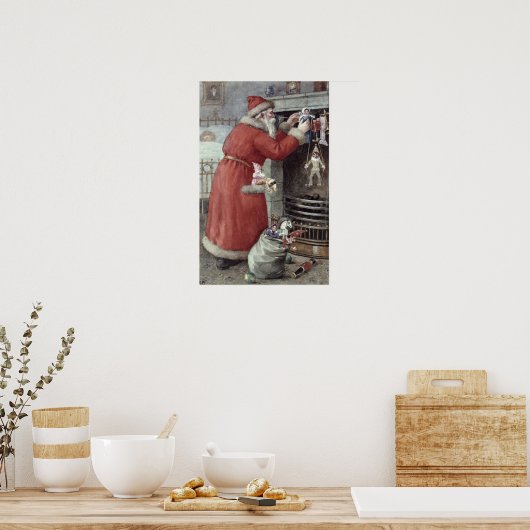 Kerstmis Poster (Keuken)