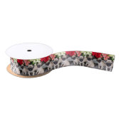 Kerstmis puppies Satin Ribbon Lint (Spoel)