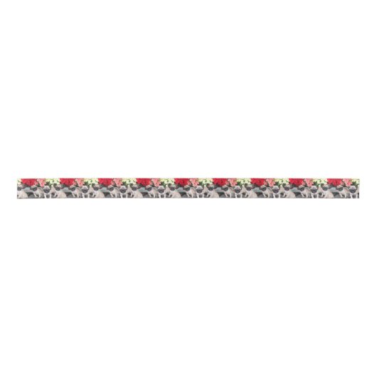 Kerstmis puppies Satin Ribbon Lint (Voorkant)