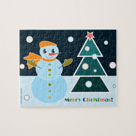 Kerstmis Puzzel (Horizontaal)