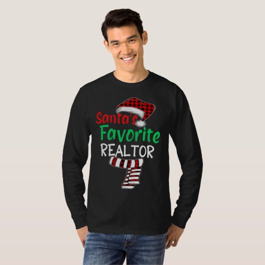 Kerstmis pyjama sinterklaas sinterklaas favoriete t-shirt (Voorkant volledig)