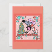 Kerstmis, rat kaart (Voorkant)