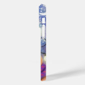 Kerstmis rendier Gift iPhone Case (Achterkant / Links)