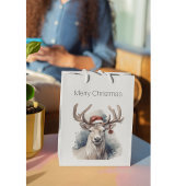 Kerstmis rendieren, aanpasbaar medium cadeauzakje