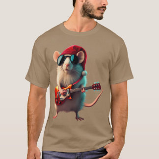 Kerstmis Rocker Muis Kerstmis Serie jongen T-shirt