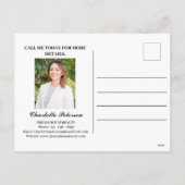 Kerstmis Rode Vastgoed Marketing Farming Feestdagenkaart (Achterkant)