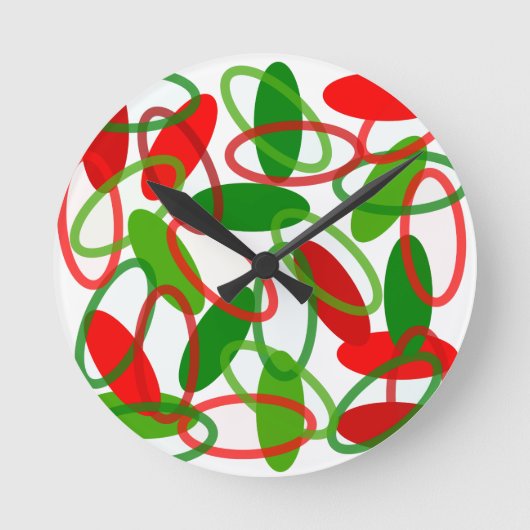 Kerstmis Ronde Klok (Voorkant)