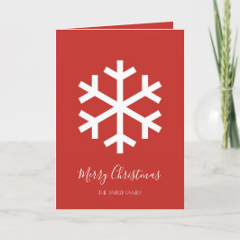 Kerstmis Rood kerstfeest Kaart