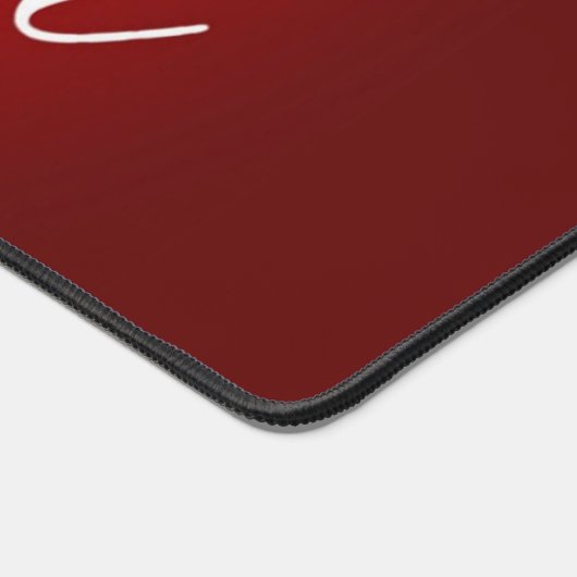 Kerstmis: rood, wit, Fancy feestontwerp Bureaumat (Hoek)