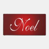 Kerstmis: rood, wit, Fancy feestontwerp Bureaumat (Voorkant)