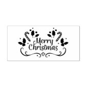 Kerstmis Rubberstempel (Afrduk)