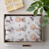 Kerstmis Rudolph en Mittens Tissuepapier (Geschenk)
