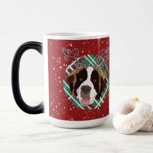 Kerstmis Saint Bernard Magische Mok