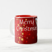 Kerstmis Santa Bunny Mok (Voorkant links)