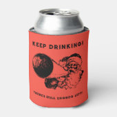 Kerstmis Santa Cooler (Blikje Voorkant)